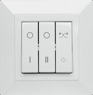 Aerauliqa CTRL-S-I  szabályzó egység, falsíkba süllyeszthető