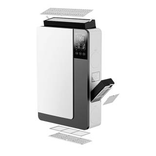 HOLTOP F5 por- és pollenszűrő ERVQ típushoz, friss levegő oldali (181X105X46mm) kép1