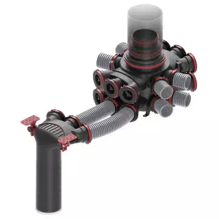HEATPEX - Osztódoboz 10 x 75mm ARIA CONNECT