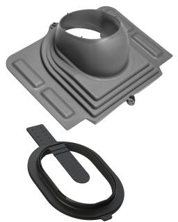 VILPE STEEL CLICK átvezető elem, antracit